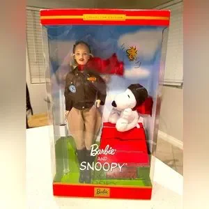 Mattel | Other | Barbie And Snoopy Collector Edition Doll 20